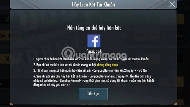 Hoe verwijder ik een link en ontkoppel ik mijn PUBG Mobile-account?