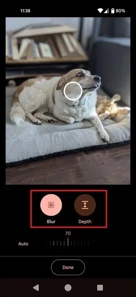 Cómo tomar fotografías con fondo borroso usando un teléfono Android