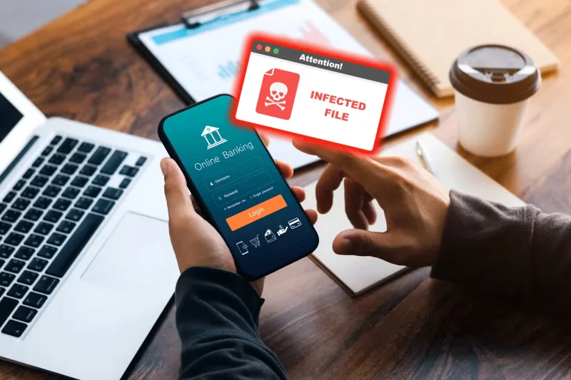 Los estafadores están difundiendo malware a través del correo físico.