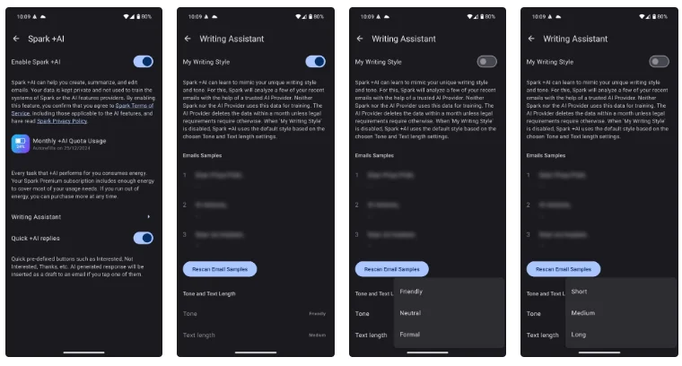 Razones para usar Spark Mail en lugar de Gmail