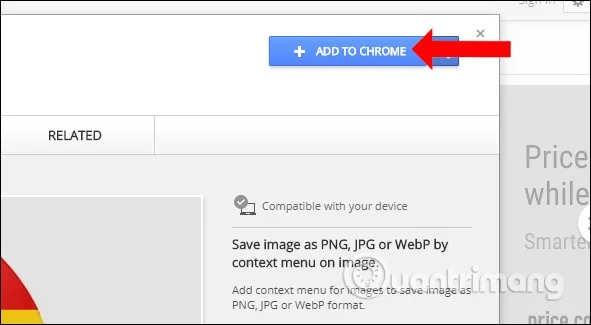 Cómo convertir imágenes WebP a PNG, JPG en Chrome, Coc Coc