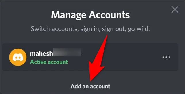 Cómo usar varias cuentas de Discord al mismo tiempo