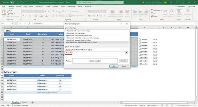 3 manieren om cellen of rijen in Excel te markeren