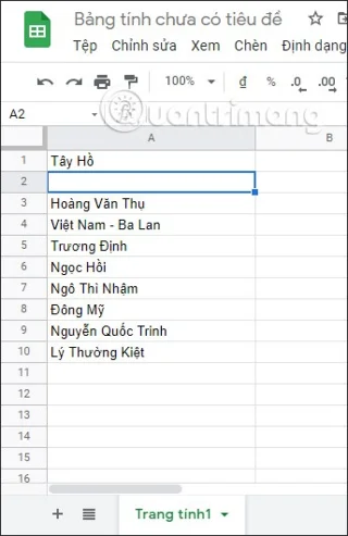 De IMPORTRANGE-functie gebruiken in Google Sheets