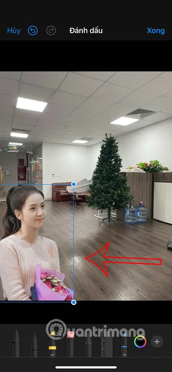 iPhone'da fotoğraflara çıkartma ekleme talimatları