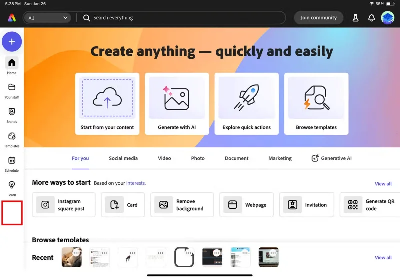 Wat willen gebruikers veranderen in Adobe Express Mobile?