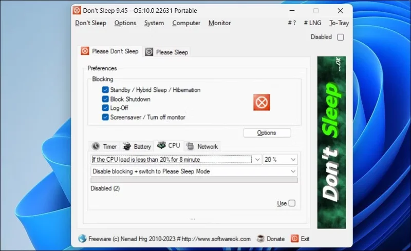 Windows 10/11'de Uyku modu nasıl kapatılır