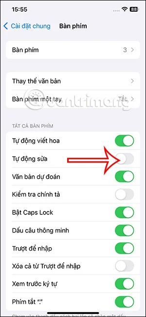 iPhone에서 맞춤법 검사를 끄는 방법