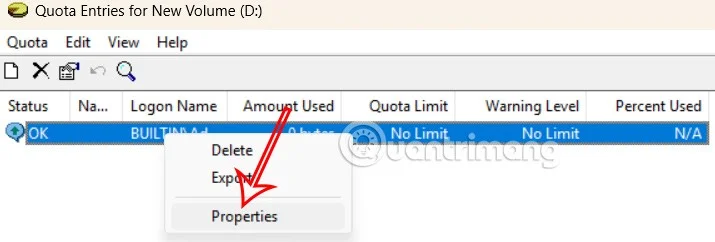 Windows depolama kapasitesini sınırlamak için Disk Kotası nasıl kullanılır