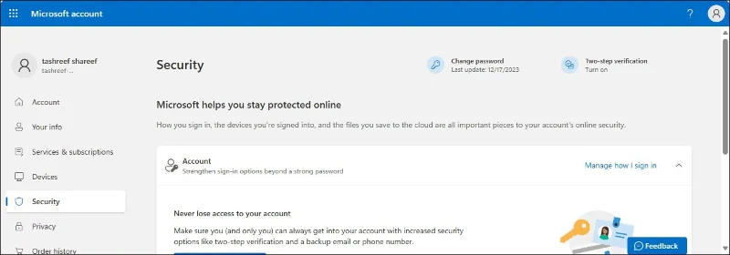 How to log in and turn off password expiration reminder