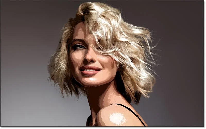 Cómo crear un efecto póster para fotos en Photoshop