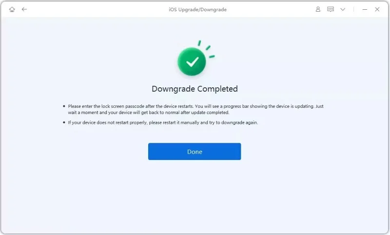 Come eseguire il downgrade da iOS 17 a iOS 16 senza perdere dati utilizzando Tenorshare Reiboot