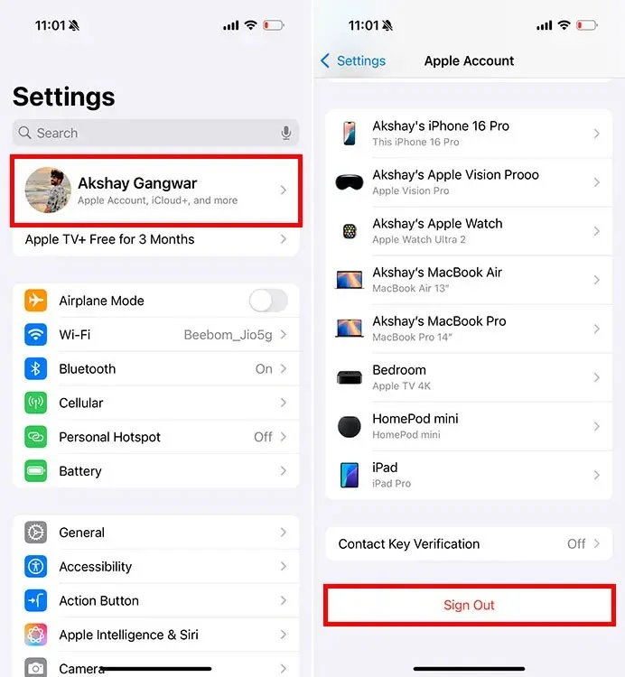 데이터 손실 없이 iPhone/iPad에서 Apple ID를 전환하는 방법