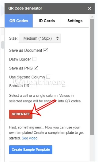 Comment créer des codes QR à l'aide de Google Sheets extrêmement simple