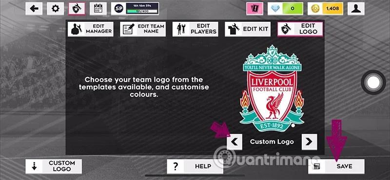 Cómo cambiar el logo del equipo de DLS 2022, cambiar el logo de Dream League Soccer 2022