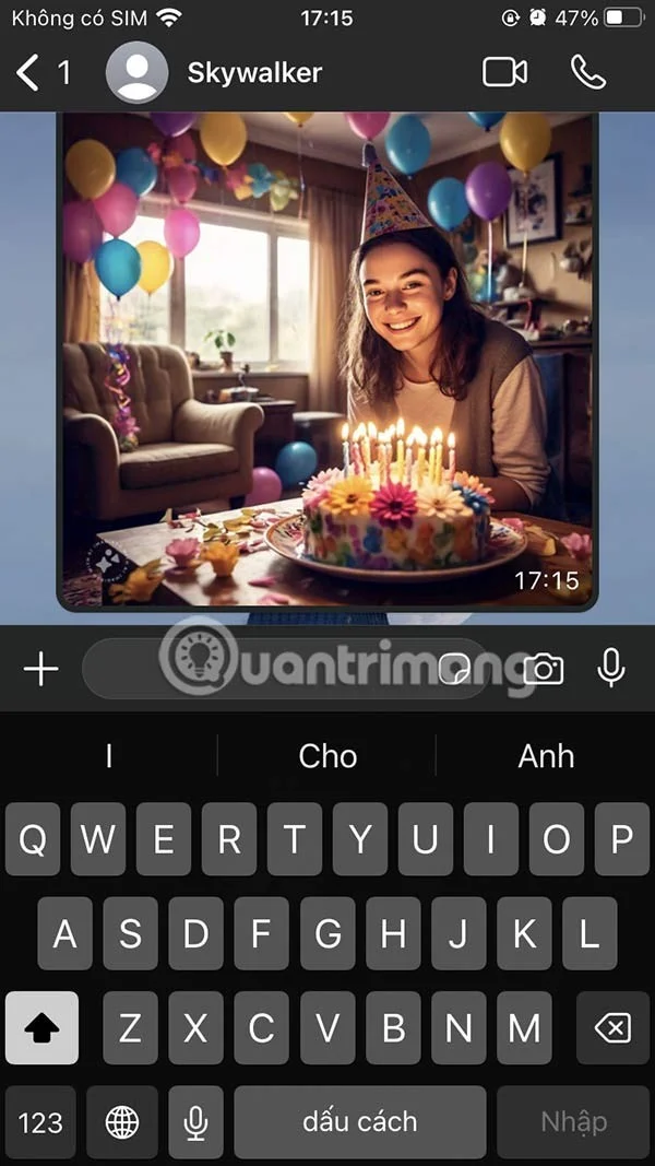 Como criar imagens de IA no chat do WhatsApp