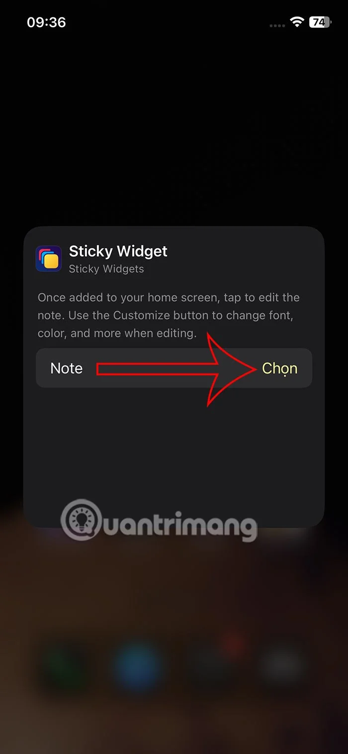 iPhone 홈 화면에 메모를 쓰는 방법