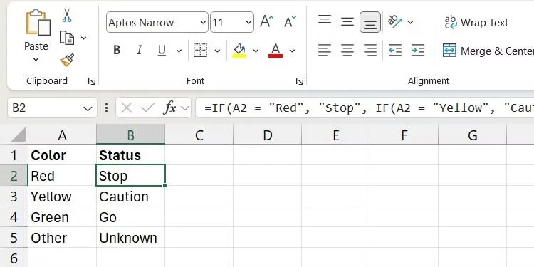 Diferencia entre las funciones SI y Cambiar en Excel