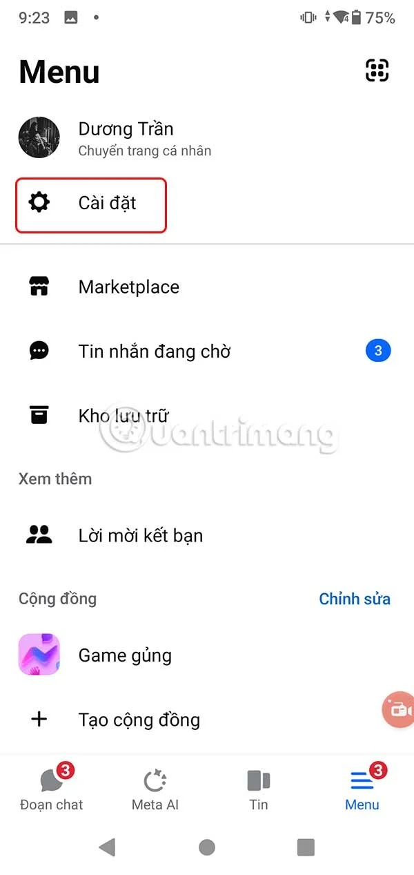 Messenger'da sohbet verilerini silme talimatları