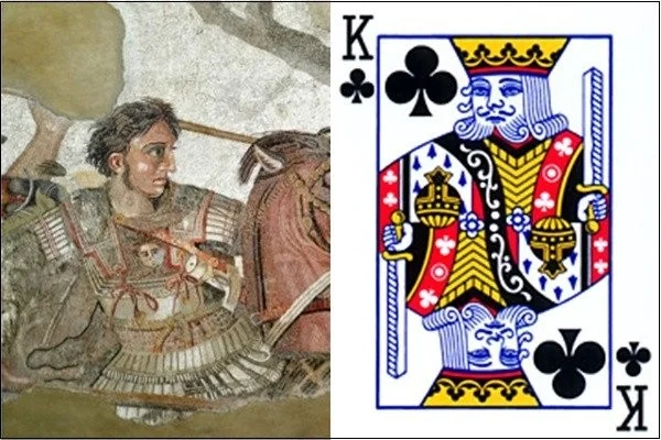 Wer sind die 12 echten Charaktere hinter den Karten J, Q und K im westlichen Deck?