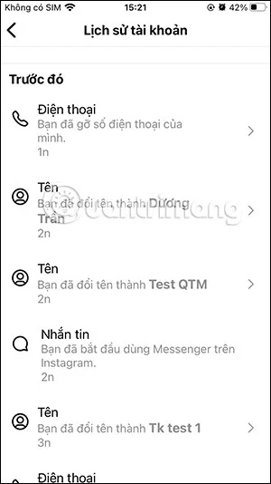 Instagram hesap geçmişi nasıl görüntülenir