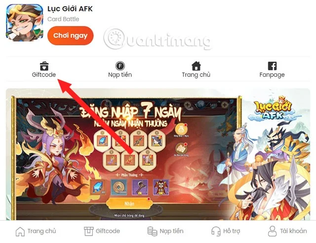 Laatste AFK Six Realms-code
