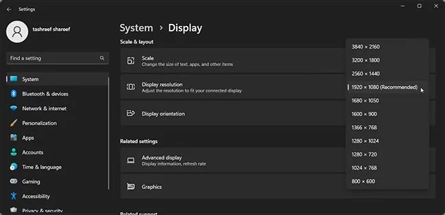 Cómo solucionar el error "Señal de entrada fuera de rango" en Windows