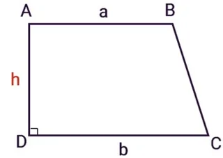 Formule voor het berekenen van de oppervlakte van een trapezium: regelmatig, vierkant, gelijkbenig