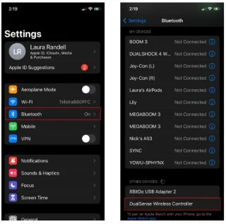 PS5 kontrol cihazı iPhone veya iPade nasıl bağlanır