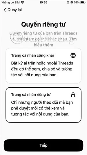 Instruções para criar uma conta no Threads, a mais nova rede social do Meta