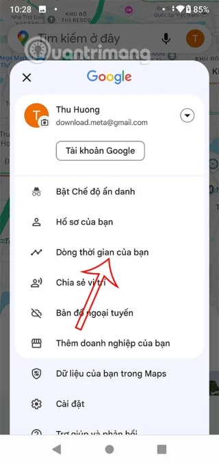 Een back-up maken van uw Google Maps-tijdlijn