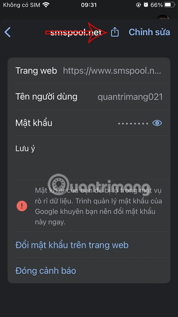 Conseils pour partager les mots de passe enregistrés sur Google Chrome mobile