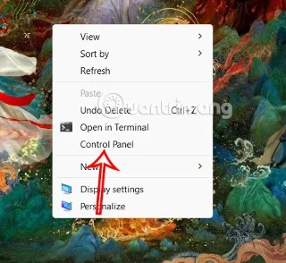 So fügen Sie die Systemsteuerung zum Kontextmenü von Windows 11 hinzu