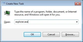 Donmuş bir Windows Gezgini nasıl yeniden başlatılır