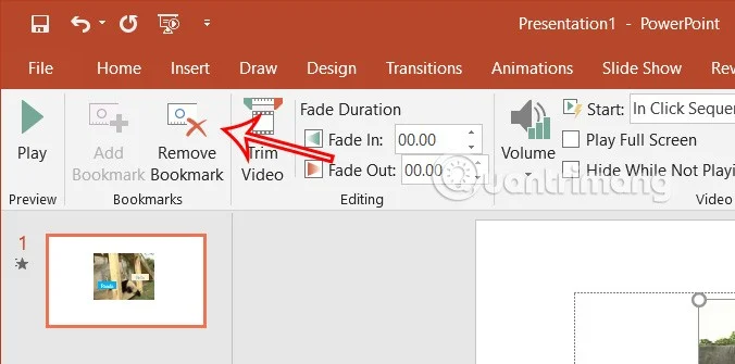 Cómo crear marcadores para vídeos en PowerPoint