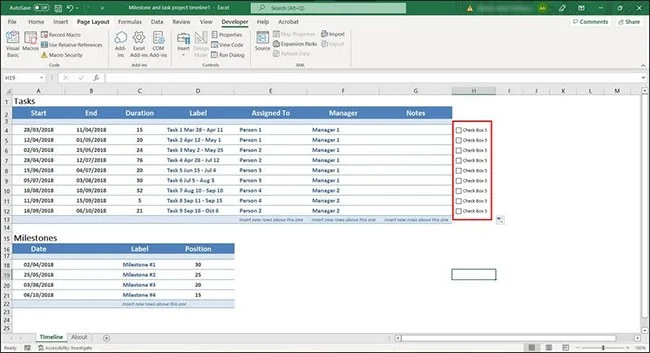 3 manieren om cellen of rijen in Excel te markeren