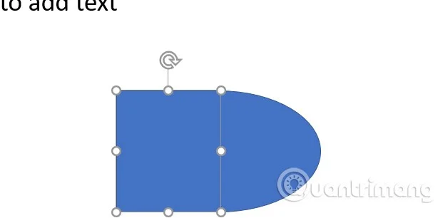 Instruções para desenhar um semicírculo no PowerPoint