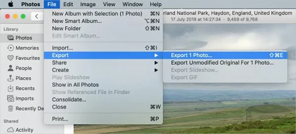 iCloudから写真をダウンロードする方法
