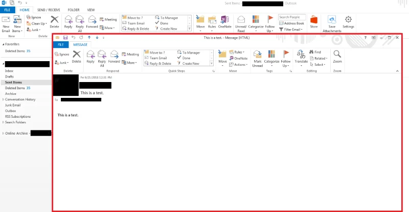 Instructies voor het terughalen van verzonden e-mails in MS Outlook