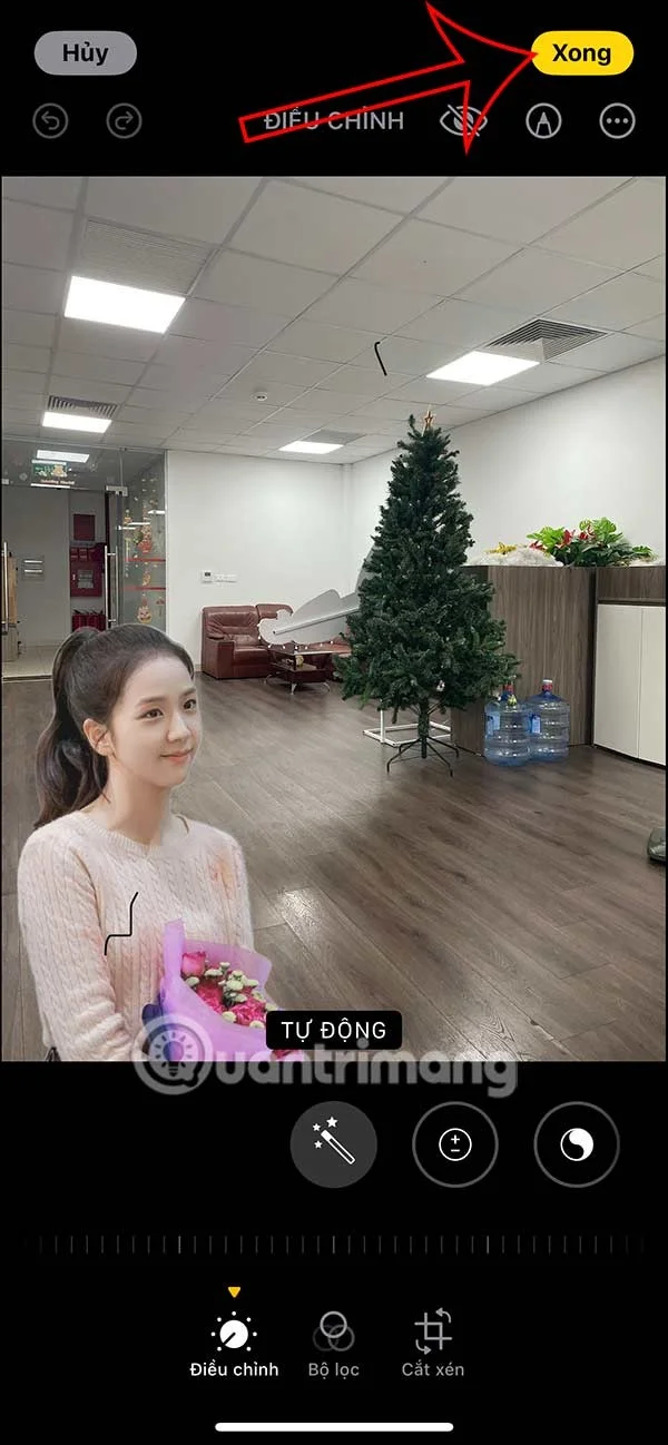 iPhone'da fotoğraflara çıkartma ekleme talimatları