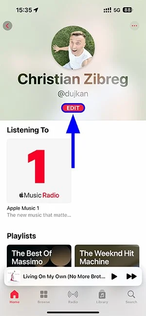 Cómo escuchar música de forma privada en Apple Music