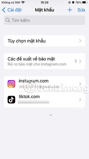 IPhone에 저장된 비밀번호에 메모를 추가하는 방법