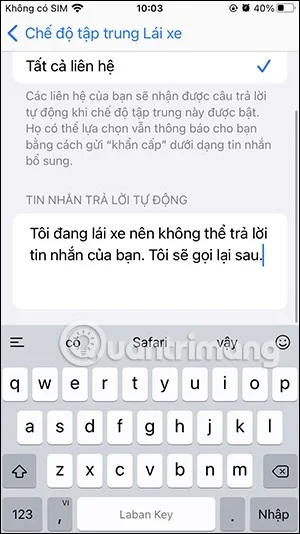 iPhone에서 메시지에 자동으로 답장하는 방법