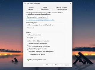 How to run old programs on Windows 11