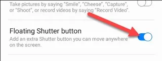 Cómo cambiar la posición del botón de la cámara en Samsung Galaxy