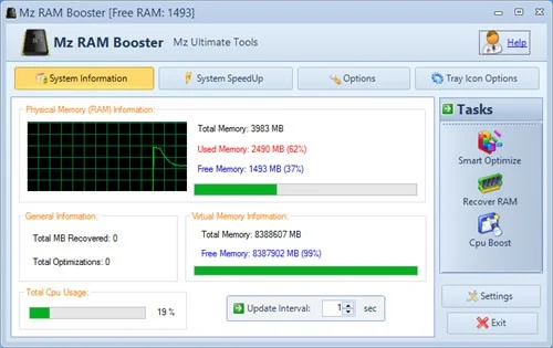 Top 5 RAM-optimalisatiesoftware, verhoog de computerprestaties