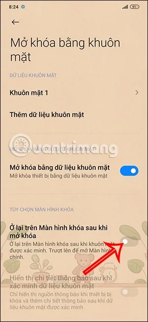 Hoe je het swipen overslaat bij het ontgrendelen van je Xiaomi met je gezicht