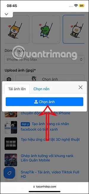 iPhone için salıncak evcil hayvan duvar kağıdı nasıl oluşturulur