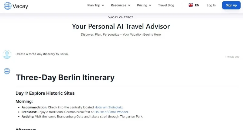 7 aplicaciones de ChatGPT e IA para planificar viajes gratis
