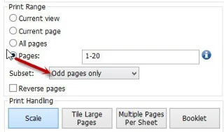 تعليمات طباعة الورق على الوجهين في Word وPDF وExcel للطابعات التي تدعم الطباعة على الوجهين والطباعة على وجه واحد